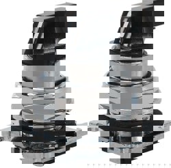 Selector Switch: 3 Positions, Maintained (MA), 0.5 Amp, Black Lever